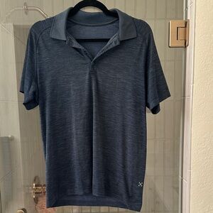 lululemon athletica steel blue Polo Shirt